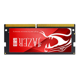 JAZER 棘蛇 DDR4 2666MHz 笔记本内存 普条 红色 16GB