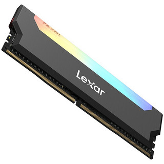 Lexar 雷克沙 冥王之刃系列 Hades RGB DDR4 3200MHz RGB 台式机内存 灯条 黑色 16GB