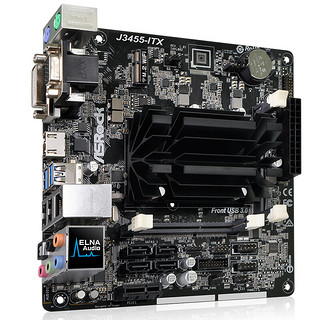 ASRock 华擎 J3455-ITX MINI-ITX主板（Intel Apollo Lake、J3455）