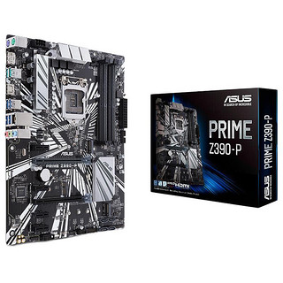 ASUS 华硕 PRIME Z390 P ATX主板（intel LGA1151、Z390）+英特尔 酷睿i7-9700F CPU套装