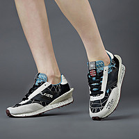电音联名情侣男女复古跑鞋运动鞋休闲旅游鞋新款K0AY5MM07D 41 黑色/BLK