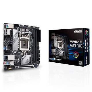 ASUS 华硕 PRIME B460I-PLUS MINI-ITX主板（Intel LGA1200、B460 ）