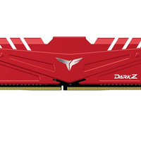 Team 十铨 Z DDR4 3000MHz 红色 台式机内存 16GB