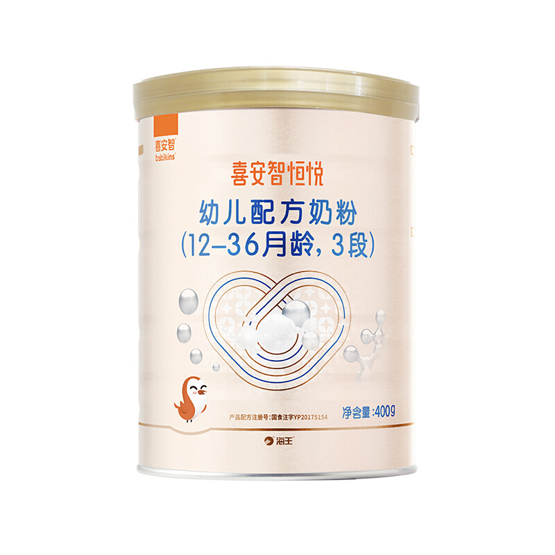 喜安智 恒悦系列 幼儿奶粉 国行版 3段 400g