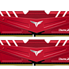 Team 十铨 DARK冥神系列 Z DDR4 3600MHz 台式机内存 马甲条 红色 16GB 8GB*2 TDZRD416G3600HC18JDC01