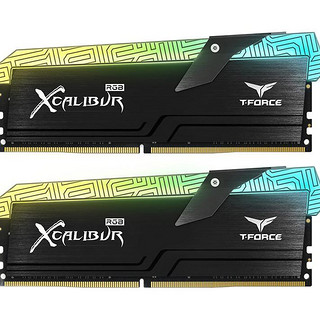 Team 十铨 王者之剑系列 图腾版 DDR4 4000MHz RGB 台式机内存 灯条 黑色 16GB 8GB*2