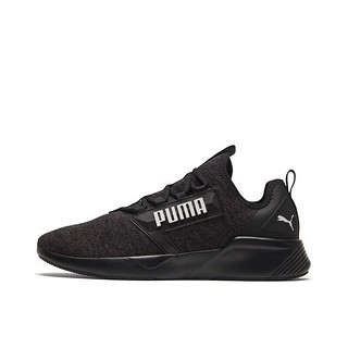 PUMA 彪马 官方 新款男子缓震跑步鞋 RETALIATE KNIT 192342 黑色-白 01 42