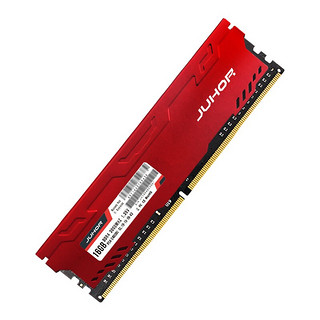 JUHOR 玖合 星辰 DDR4 3000MHz 台式机内存 马甲条 红色 16GB 8GB*2