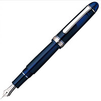 Prime会员：PLATINUM 白金 PNB-15000CR 3776世纪 钢笔 沙特尔蓝 F尖 14K镀铑版