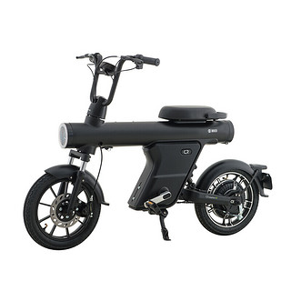 SUNRA 新日 X-CR 电动自行车 48V12Ah锂电池 油光黑