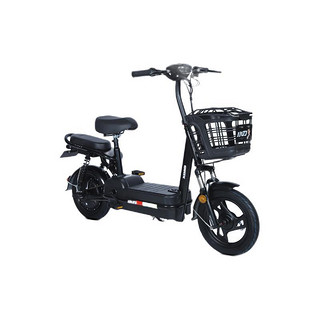 XDAO 小刀电动车 小D 电动自行车 TDT2090Z 48V12Ah铅酸电池 神秘黑
