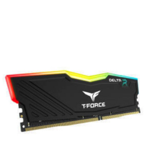 Team 十铨 DELTA系列 DDR4 3000MHz RGB 台式机内存 灯条 黑色 16GB 8GB*2 TF3D416G3000HC16CDC01