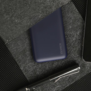 ROMOSS 罗马仕 WSL10 移动电源 深蓝色 10000mAh Type-C/Micro-B 18W 双向快充+10W无线充电