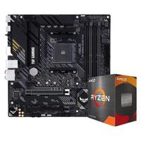 ASUS 华硕 TUF GAMING B550M PLUS MATX主板(AMD AM4、B550)+AMD 锐龙R5-5800X CPU套装