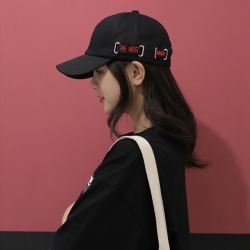 HAUTTON 皓顿(HAUTTON)户外棒球帽子男四季钓鱼男女情侣款百搭长檐春夏鸭舌帽太阳帽 9492MZ040 黑色