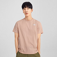 【山夏Tee】【经典款】2021春夏新品 中性款户外短袖T恤 S UBF/粉色