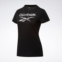 Reebok 锐步 Stack Logo IQD32 女款运动T恤