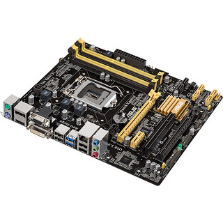 ASUS 华硕 B85M-E M-ATX主板（Intel LGA 1150、B85）