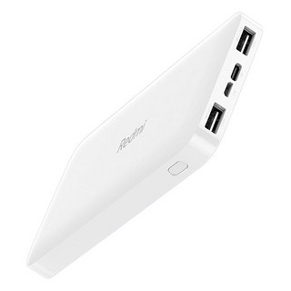 Redmi 红米 PB100LZM 移动电源 白色 10000mAh Type-C 13W双向快充