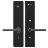 VOC 威欧希 X11 智能指纹锁 荣耀黑