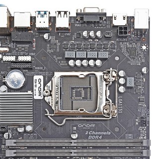 ONDA 昂达 9D4 VH MATX主板（intel LGA1151、B250）