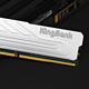  KINGBANK 金百达 银爵系列 DDR4 3200MHz 台式机内存 马甲条 银色 16GB　