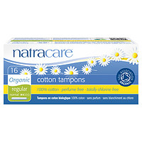 natracare 奈卡 NATRACARE） Natracare导管式卫生棉条16支(普通型)游泳泡澡必备