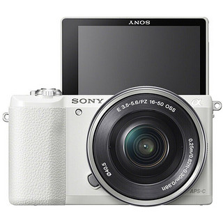 SONY 索尼 ILCE-5100L APS-C画幅 微单相机 白色 E 16-50mm F3.5 OSS 变焦镜头 单头套机