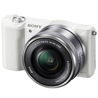 SONY 索尼 ILCE-5100L APS-C画幅 微单相机 白色 E 16-50mm F3.5 OSS 变焦镜头 单头套机