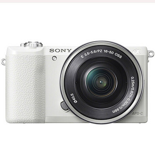 SONY 索尼 ILCE-5100L APS-C画幅 微单相机 白色 E 16-50mm F3.5 OSS 变焦镜头 单头套机