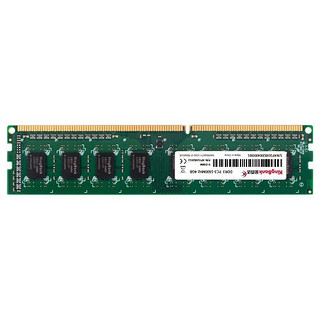 KINGBANK 金百达 DDR3 1600MH 台式机内存 普条 绿色 4GB