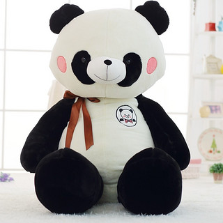 京东PLUS会员：伊美娃娃 大熊猫公仔 黑白 120CM
