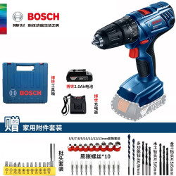 BOSCH 博世 充电式锂电钻冲击钻GSB180-LI家用五金套装电动工具18V电动螺丝刀