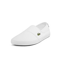 LACOSTE 拉科斯特 男士低帮帆布鞋 M1071RM1 白色 43