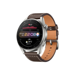 HUAWEI 华为 WATCH 3 智能手表 时尚款 46mm 棕色