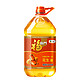 福临门 浓香压榨一级花生油5.436L/桶健康食用油香浓家用营养