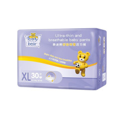 Teddy Bear 泰迪熊 呼吸特薄 婴儿拉拉裤 XL 30片