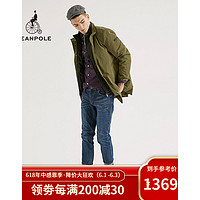 BEANPOLE 滨波 秋季男士休闲棉服夹克外套棉服大衣 BC9830Z05 卡其色 170/88A