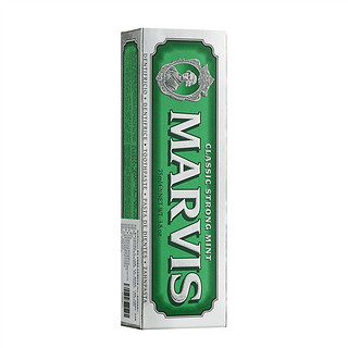 MARVIS 玛尔斯 绿色经典薄荷牙膏 75ml