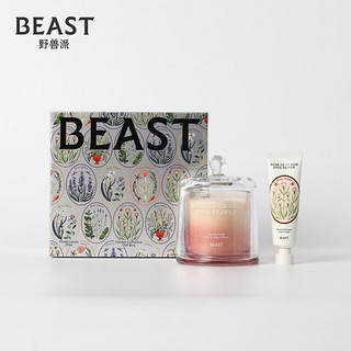 THE BEAST 野兽派 Garden Collection 千叶玫瑰心意礼盒  香薰蜡烛护手霜礼盒