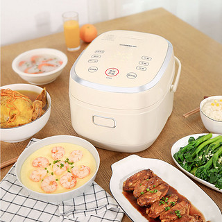 QCOOKER 圈厨 CR-IFB30 电饭煲 3L 复古白