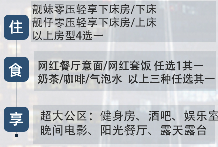 毗邻春熙路太古里！成都泊轻宿酒店 客房1晚（含美食+饮品）