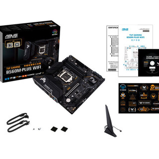 ASUS 华硕 TUF GAMING B560M PLUS WI-FI 重炮手 MATX主板（intel LGA1200、B560）