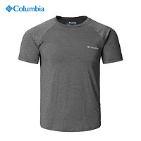 Columbia 哥伦比亚 城市户外男装速干衣弹力圆领短袖T恤