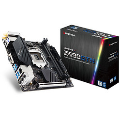 BIOSTAR 映泰 Z490GTN Mini-ITX主板（intel LGA1200、Z490）