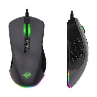 AJAZZ 黑爵 GTI 有线鼠标 5000DPI RGB 黑色