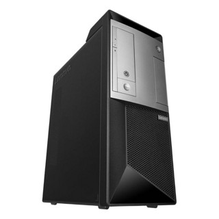 Lenovo 联想 扬天 P680 九代酷睿版 27英寸 商用台式机 银黑色 (酷睿i9-9900、GTX 1660Ti、16GB、512GB SSD+2TB HDD、风冷)