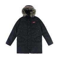 Levi's 李维斯 男士中长款羽绒服 21227-0000 黑色 M