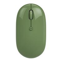 B.O.W 航世 MB163L 蓝牙无线鼠标 1600DPI 复古绿