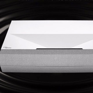 Optoma 奥图码 X1-Young 激光电视投影仪套装 白色 100英寸黒栅硬屏
